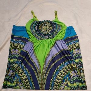 Alloy Apparel Maxi Medallion Dress